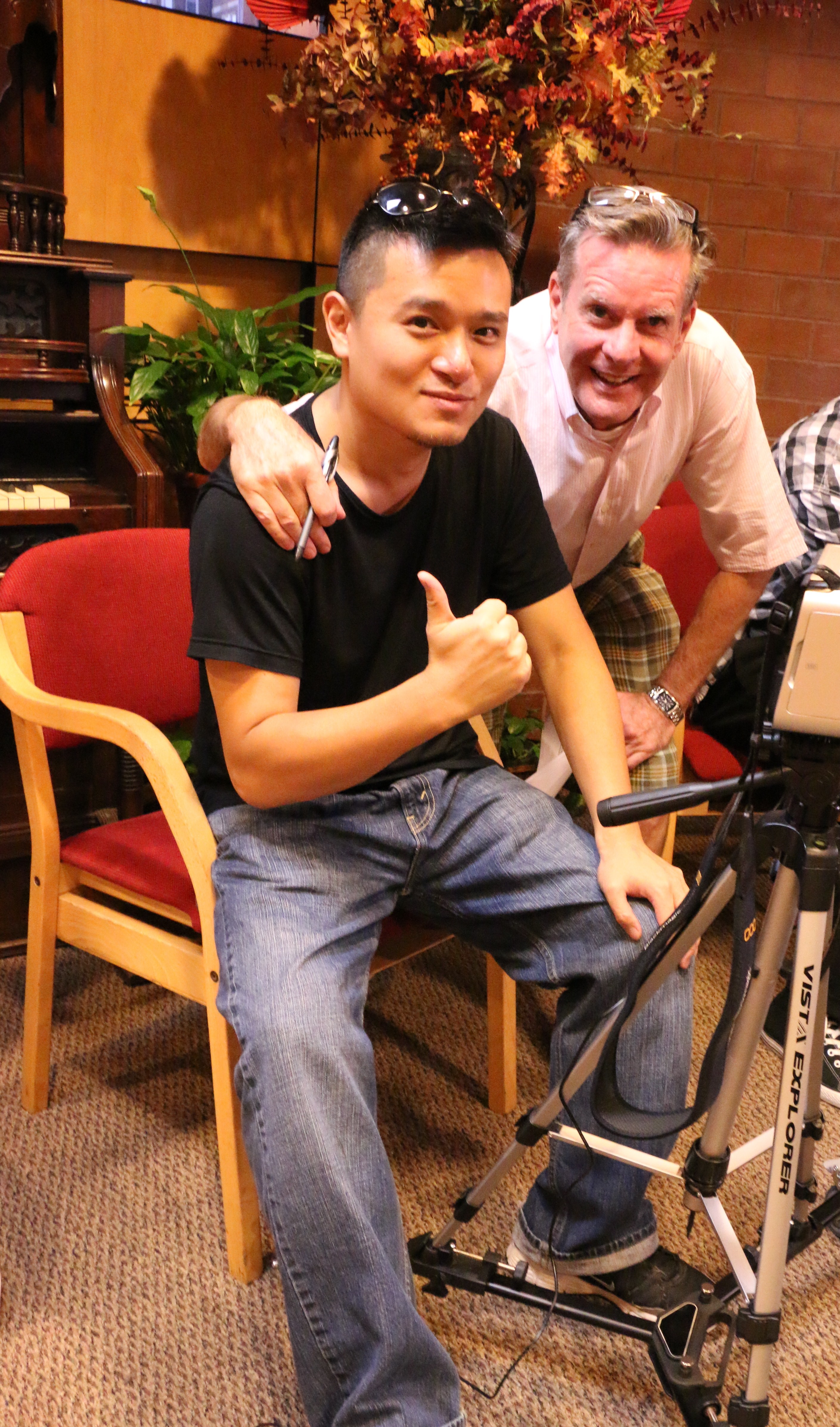 With Kyle J. Tran, Director of Photography.