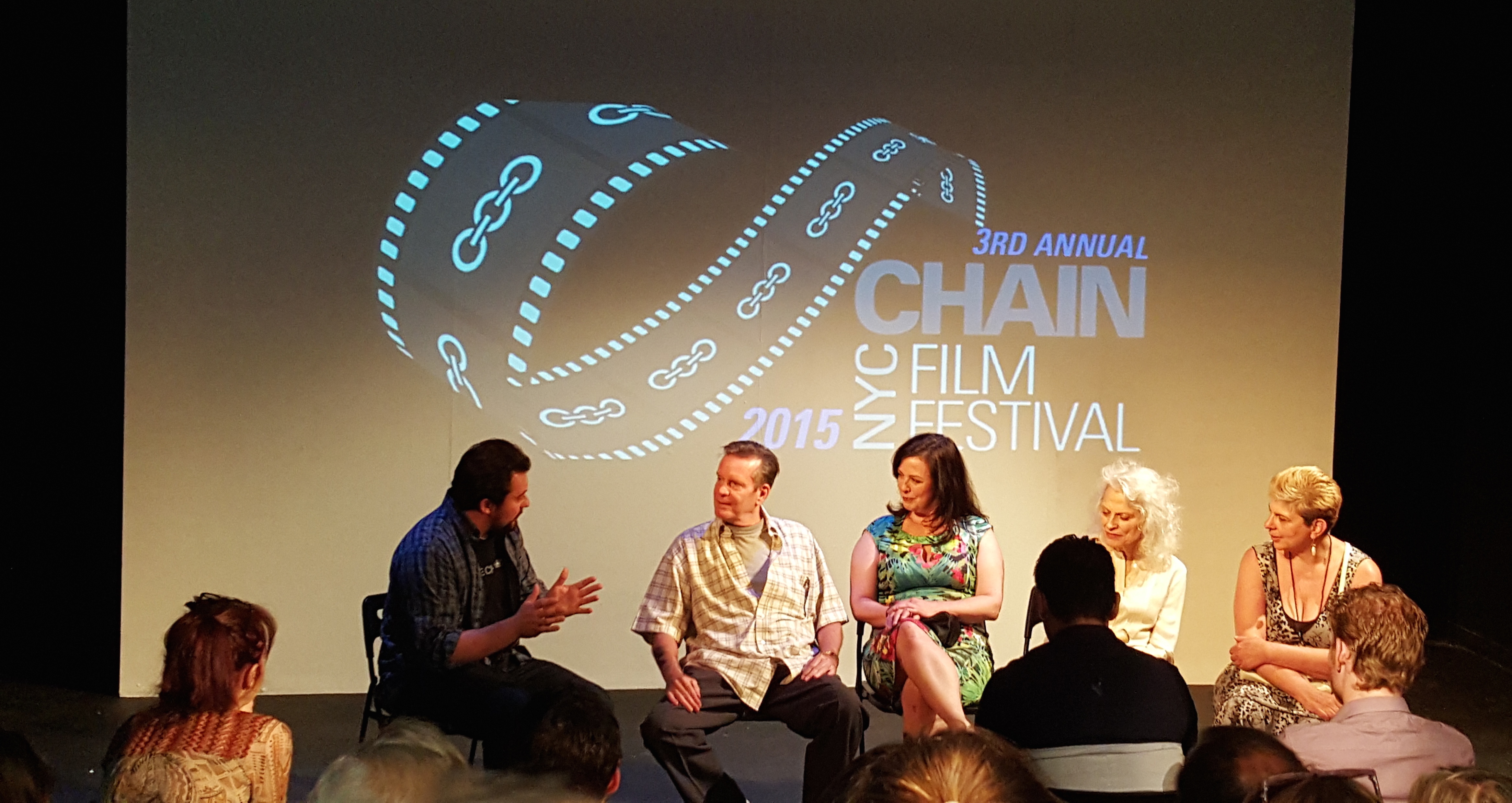 August 9, 2015, Q&A at the Chain NYC Film Festival for 