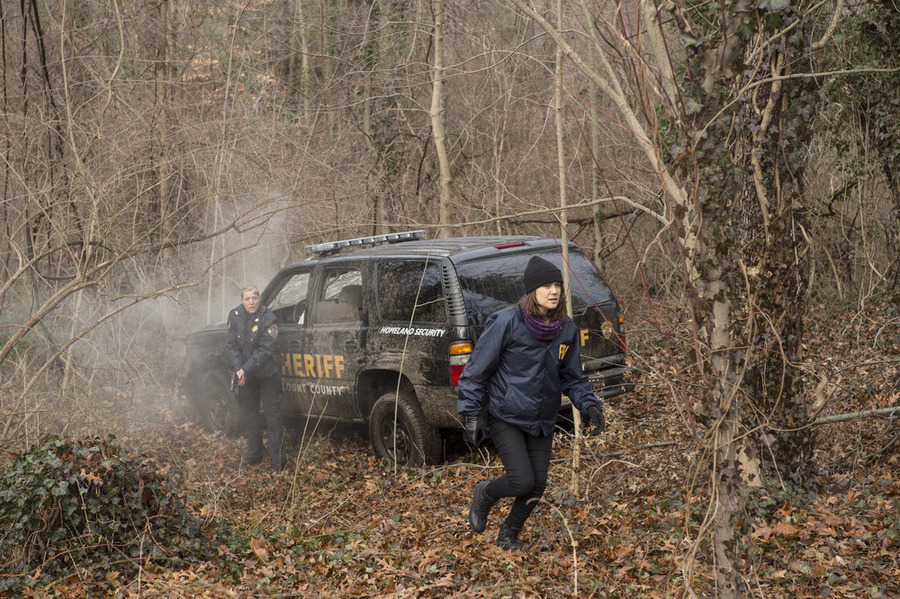 Still of Mary B. McCann and Megan Boone in The Blacklist (2013)