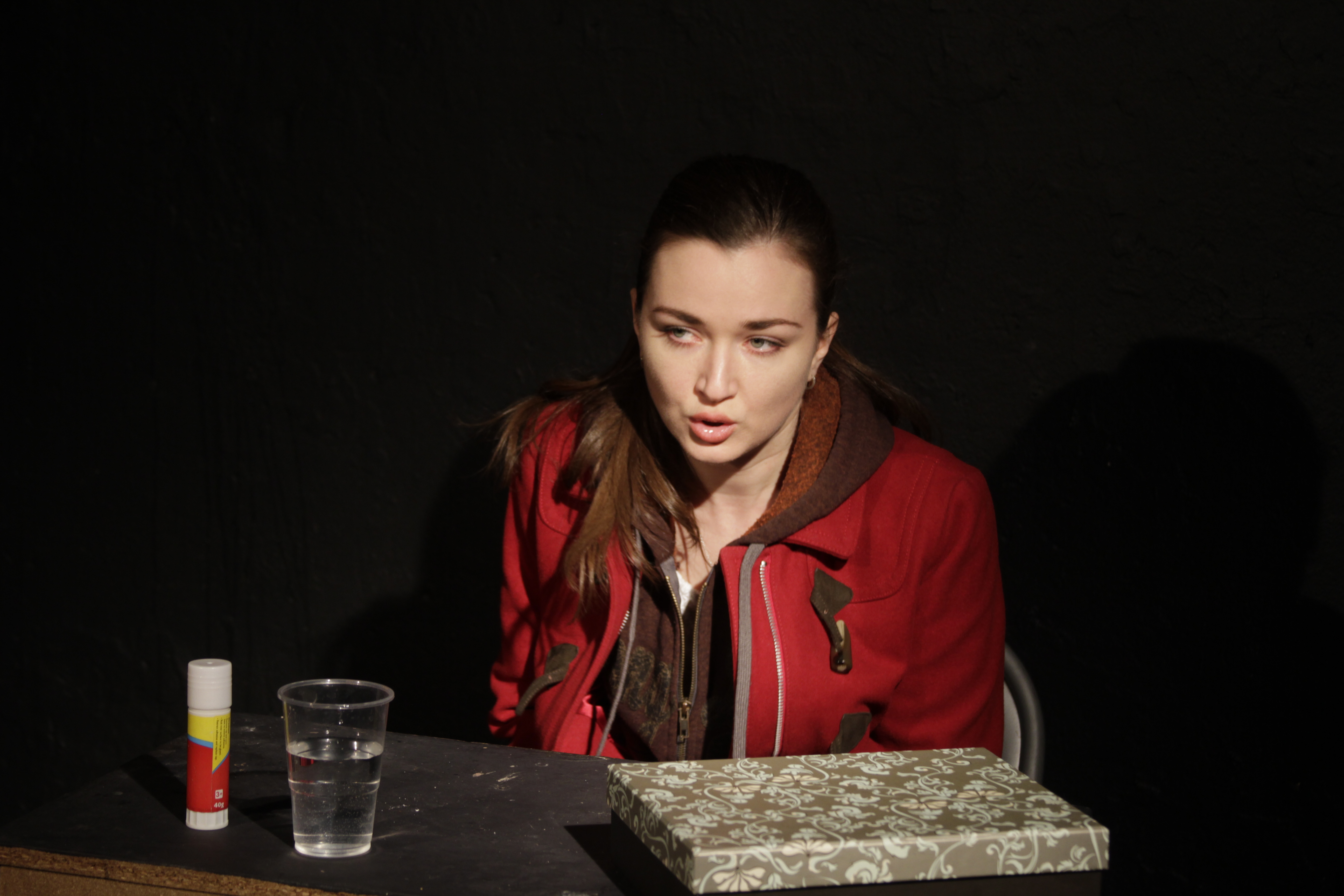 TEASET- one woman play by Gina Moxley at Barons Court Theatre, London UK, 2015