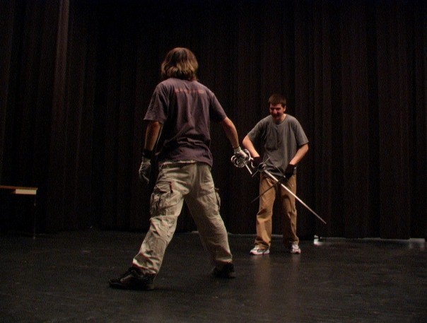 Stage combat Rapier and Dagger.