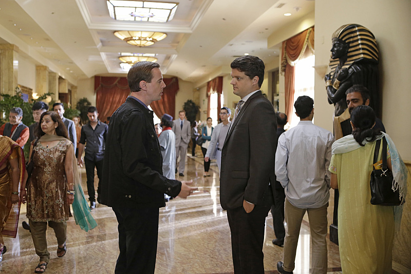 Still of Sean Murray and Matt Jones in NCIS: Naval Criminal Investigative Service (2003)