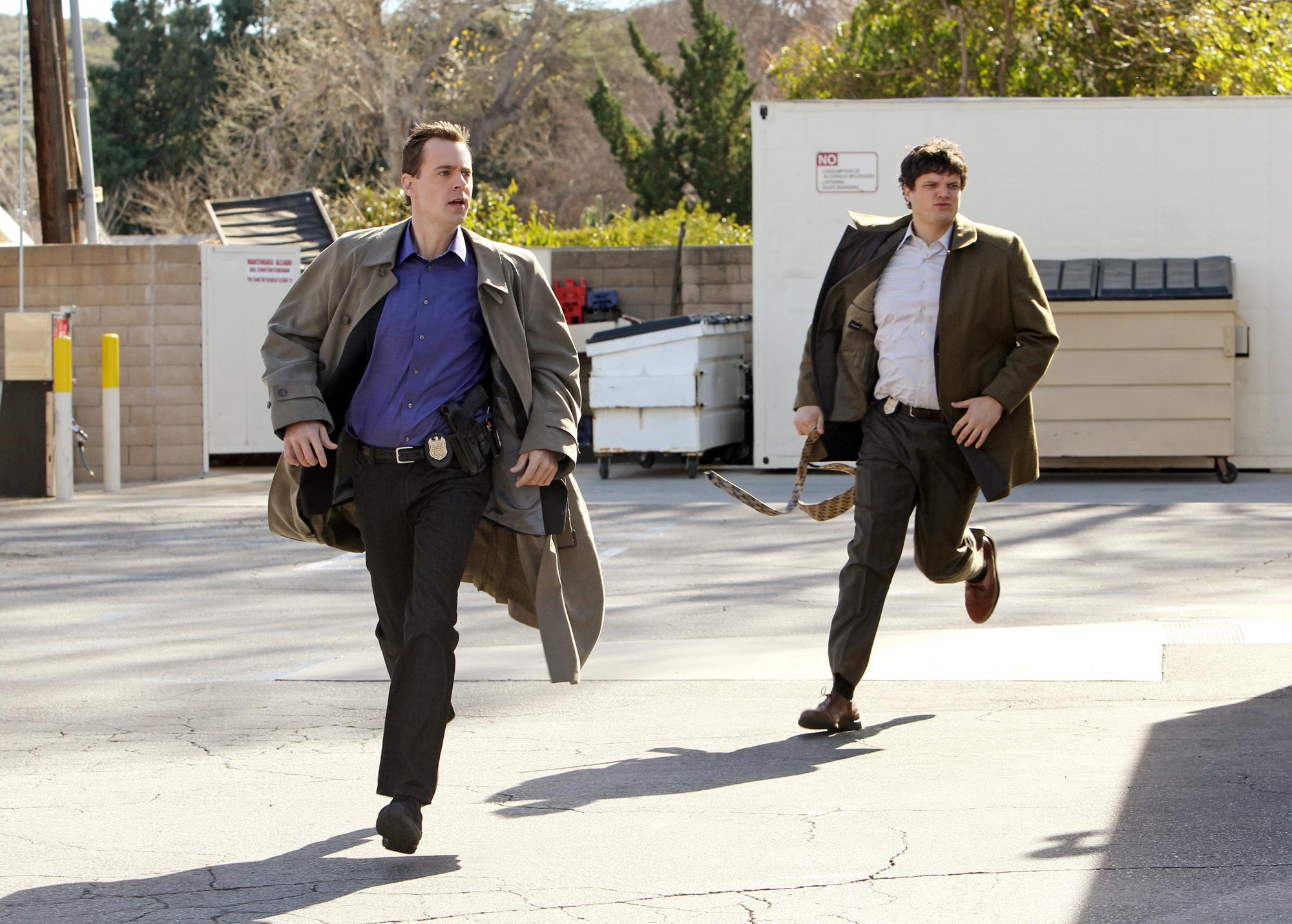 Still of Sean Murray and Matt Jones in NCIS: Naval Criminal Investigative Service (2003)