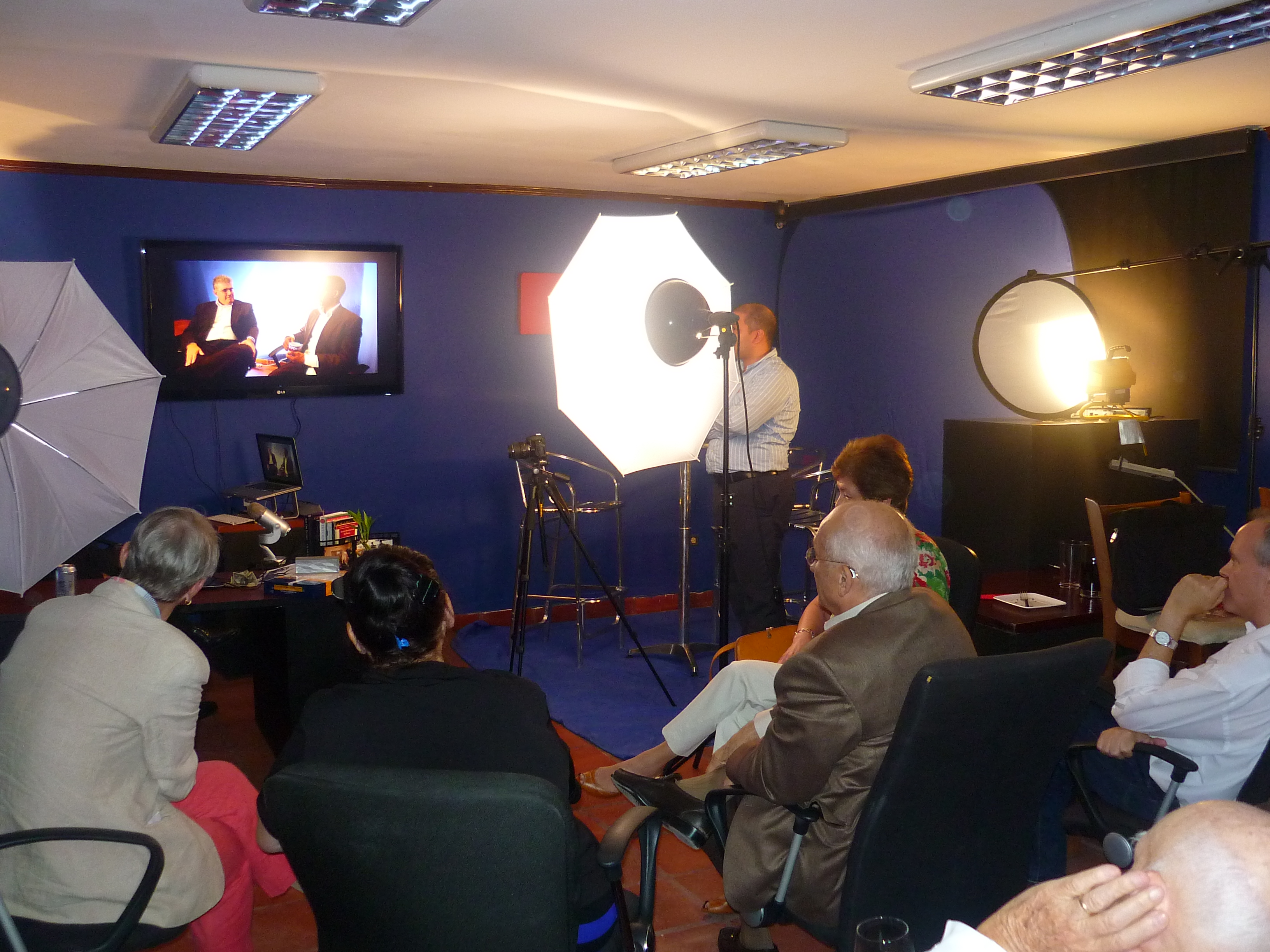 behind the scenes for Web Show the Ready Room during 2012 elections