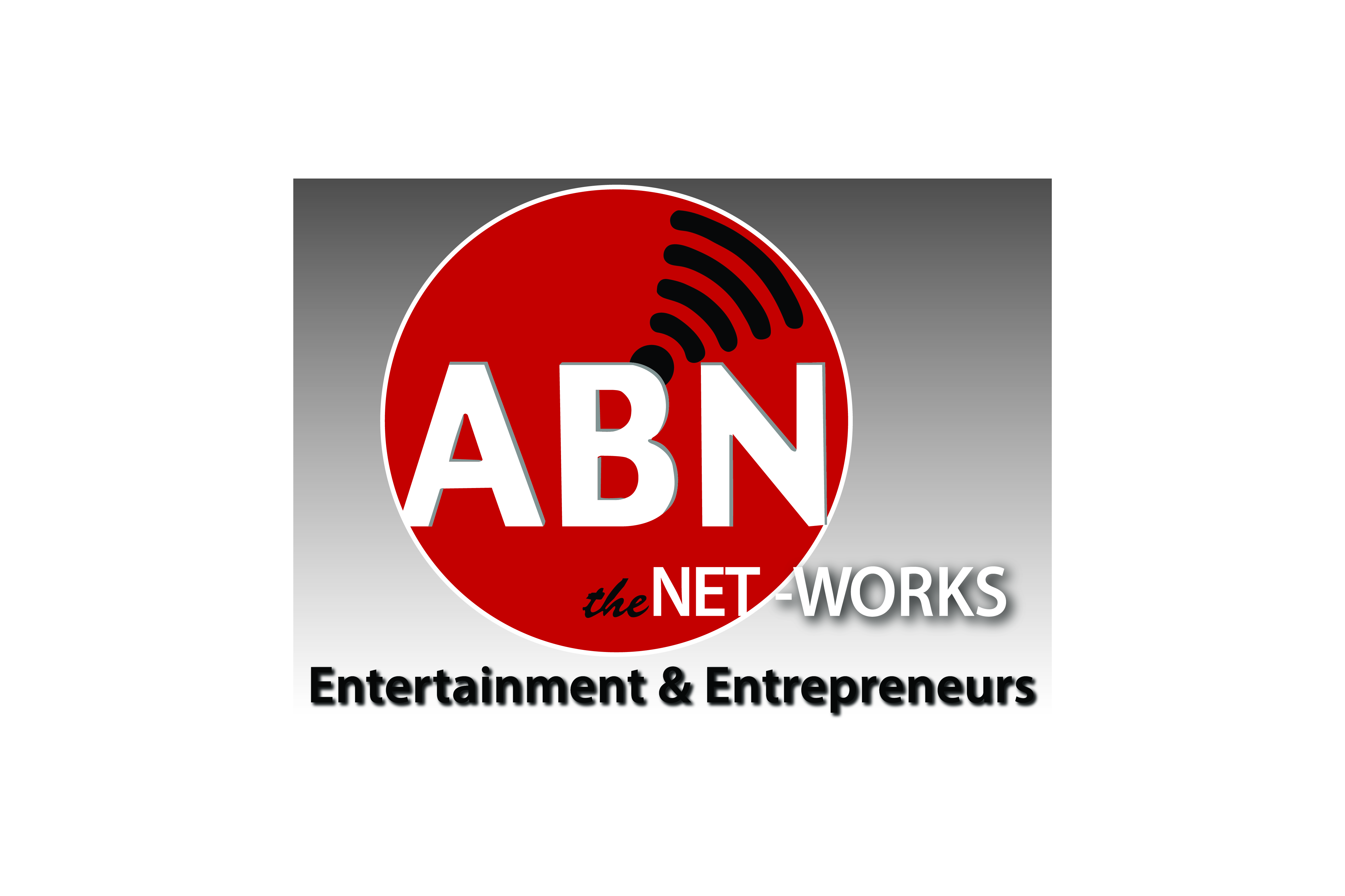 The ABN logo for our New Network and station for broadcasting ideas to build local and international economies with entrepreneurs and entertainers!
