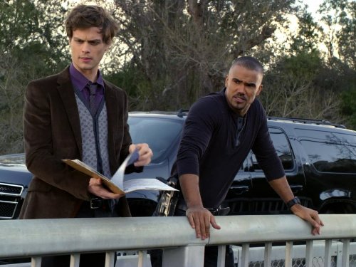 Still of Shemar Moore and Matthew Gray Gubler in Nusikalstami protai (2005)