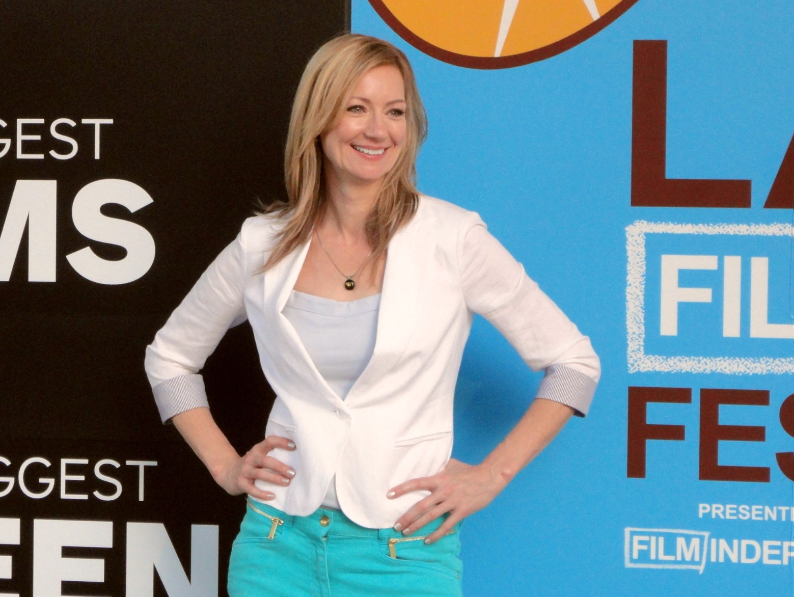 Kathleen McNearney at The Los Angeles Film Festival.