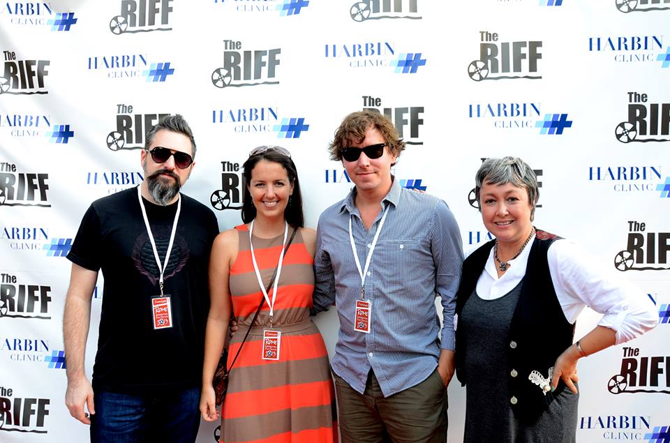 Rome International Film Festival 2014, with Director Jeff Shipman, Producer Kristin Wright, Jeremy Aggers (music), RED (role of Grandma/Wolf)
