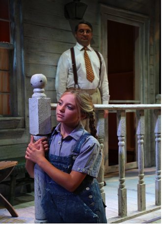 Scout in To Kill A Mockingbird