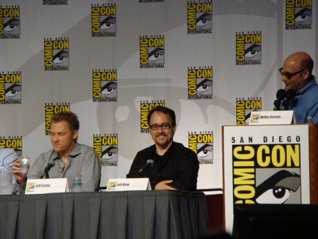 2010 White Collar at San Diego Comic Con Jeff Eastin, Jeff F King, Willie Garson