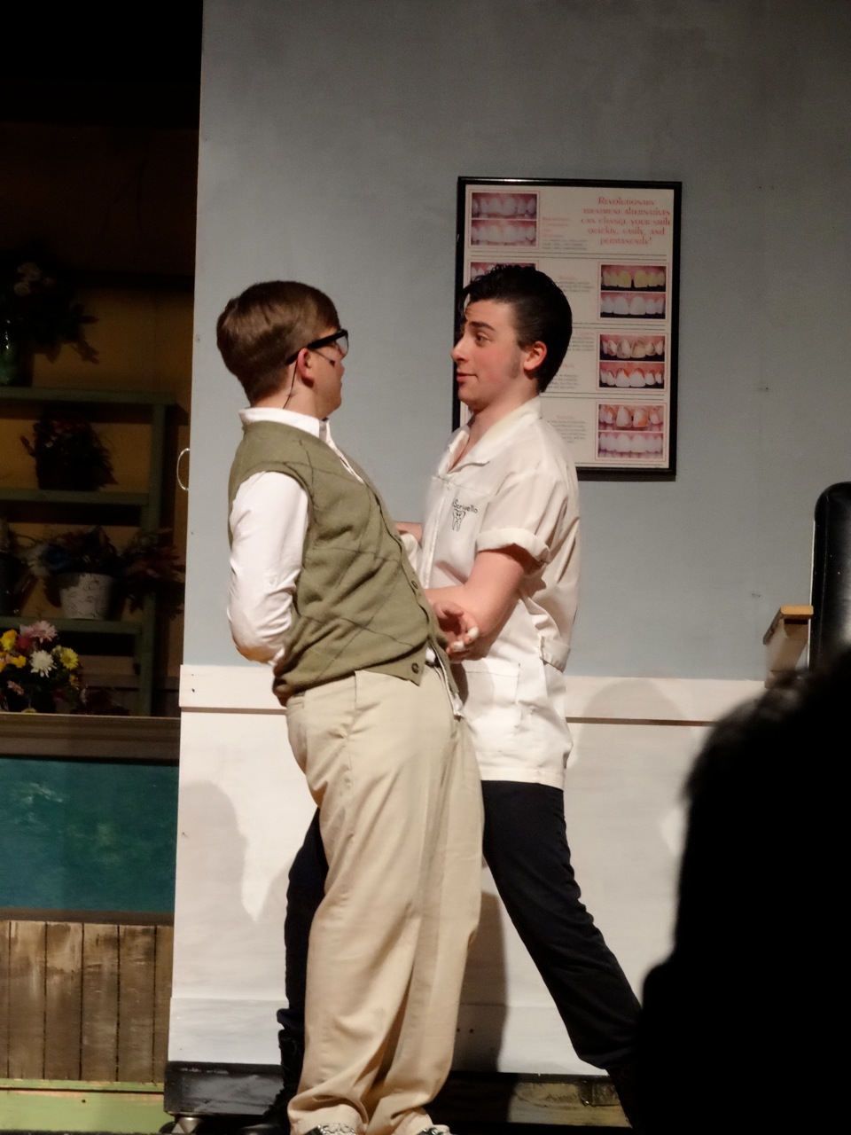 Adam as Orin in Little Shop of Horrors