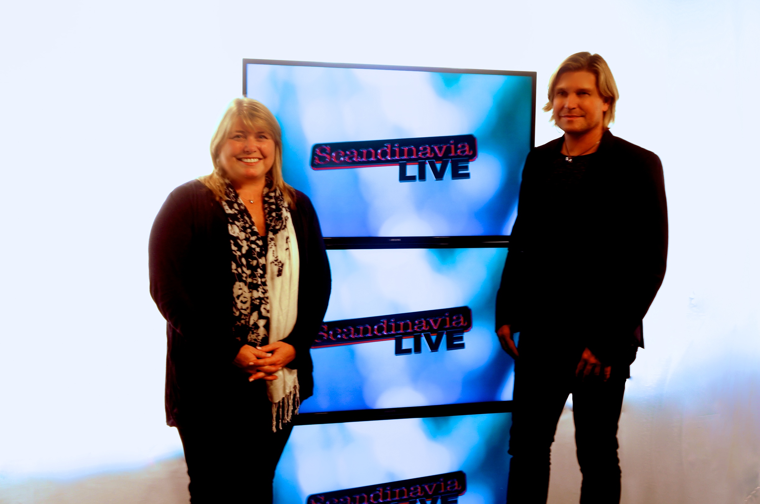 SCANDINAVIA LIVE Christian TV TALK Program aired on primetime KANAL10-NORGE, KANAL10-SVERIGE
