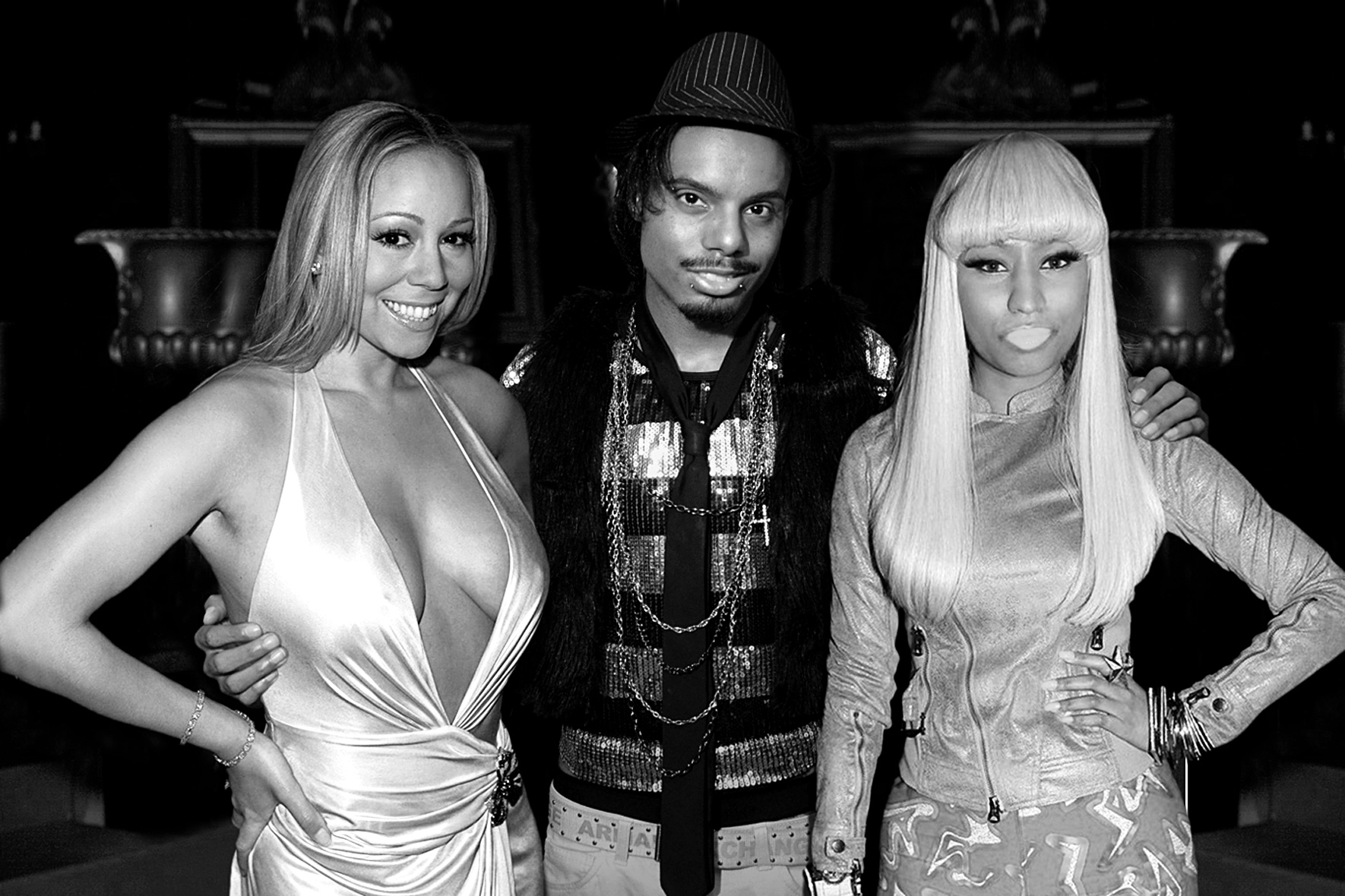 Mariah Carey, Steven Antonioo & Nicki Minaj
