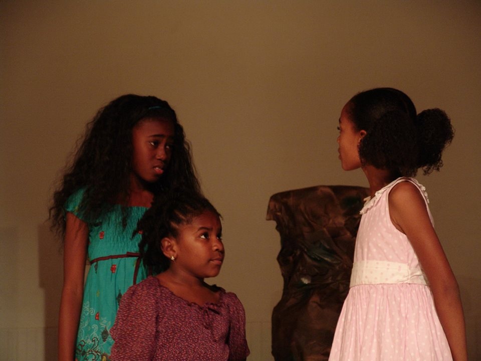 Kayla as Young Ruth in the stage play, Southern Girls
