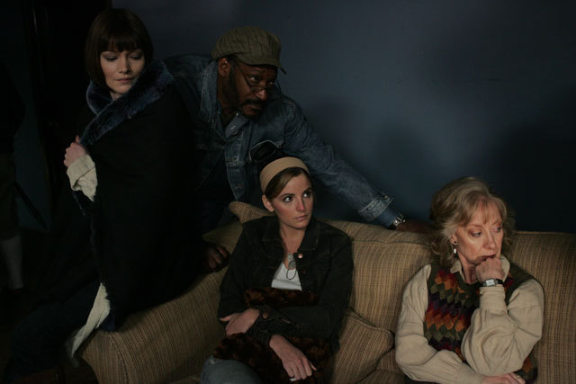 Still of Alexis Thorpe, Annika Peterson, Ellen Crawford and Tony Todd in The Man from Earth (2007)