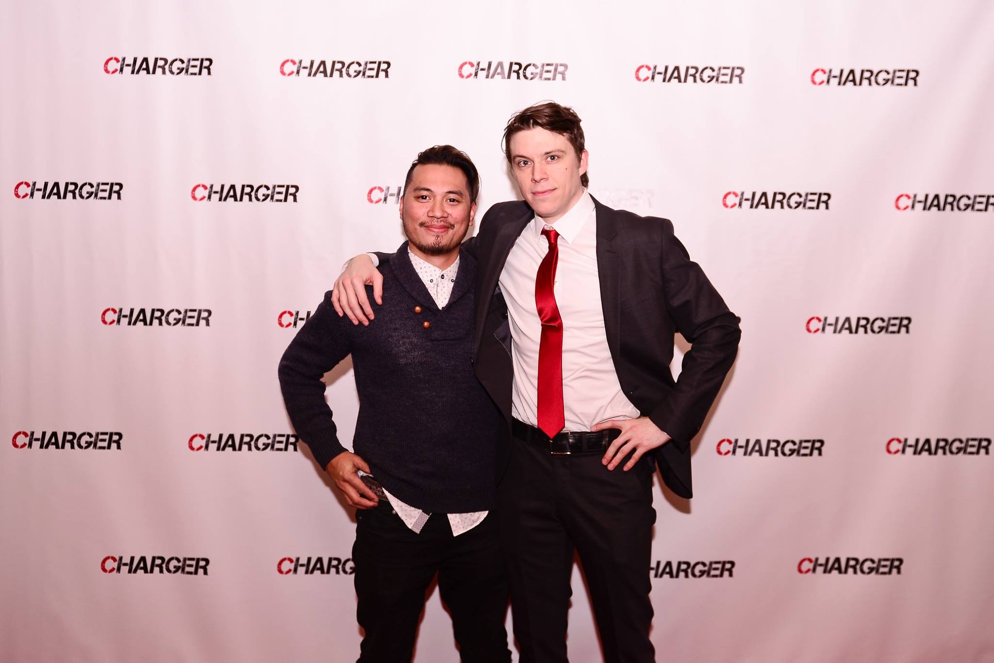 At the world premiere of CHARGER with DP Rudy Rubio.