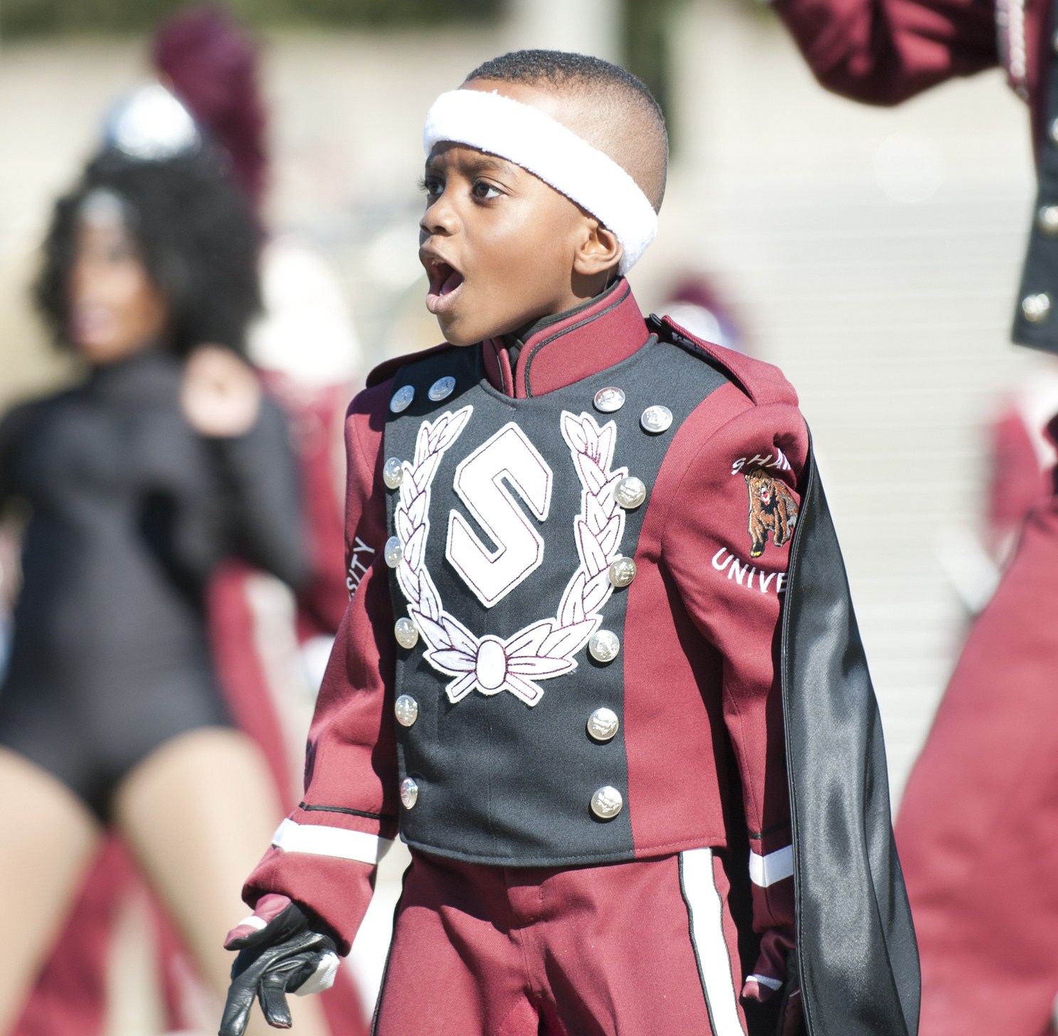 Shaw University Marching Band Jr. Drum Major