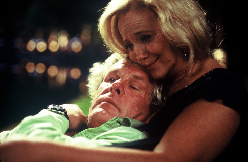 Still of Sally Kirkland and Nick Nolte in Off the Black (2006)