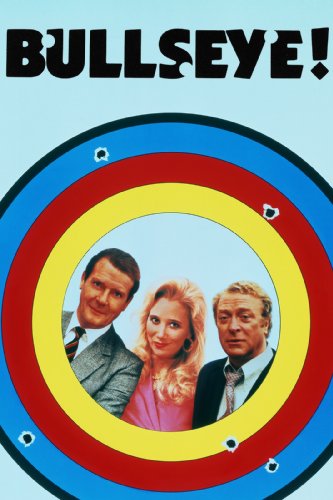Michael Caine, Sally Kirkland and Roger Moore in Bullseye! (1990)