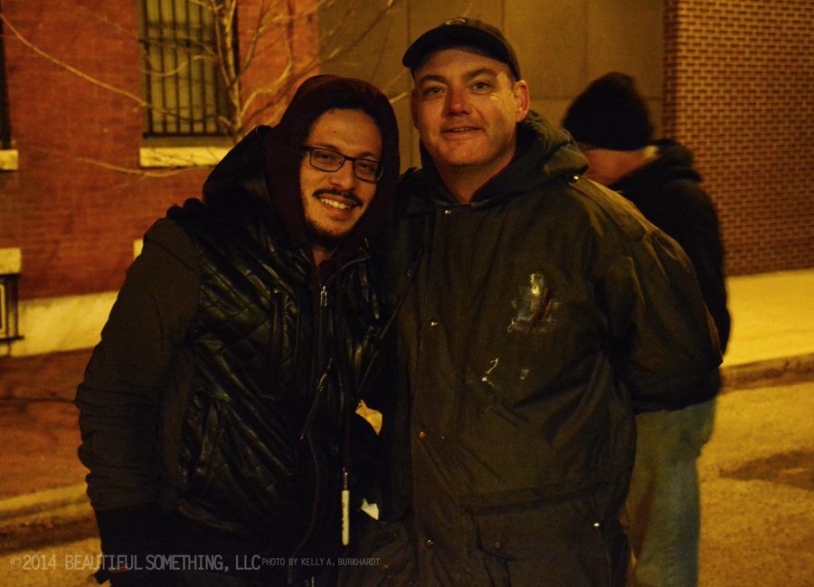 Freezing - On location in Philadelphia with Maarten Olaya during BEAUTIFUL SOMETHING