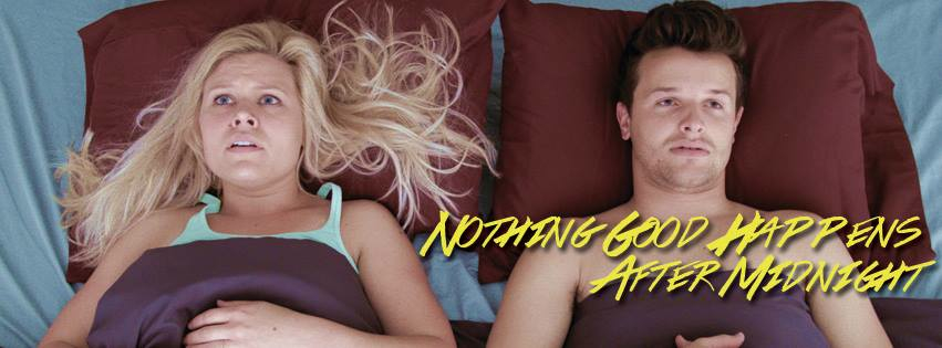 Kinsey Fennig and Mark Sipka in Nothing Good Happens After Midnight.