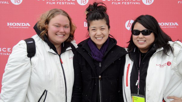 Sundance Film Festival with Briana Weller and Maggie Kwok at Park City, Utah.