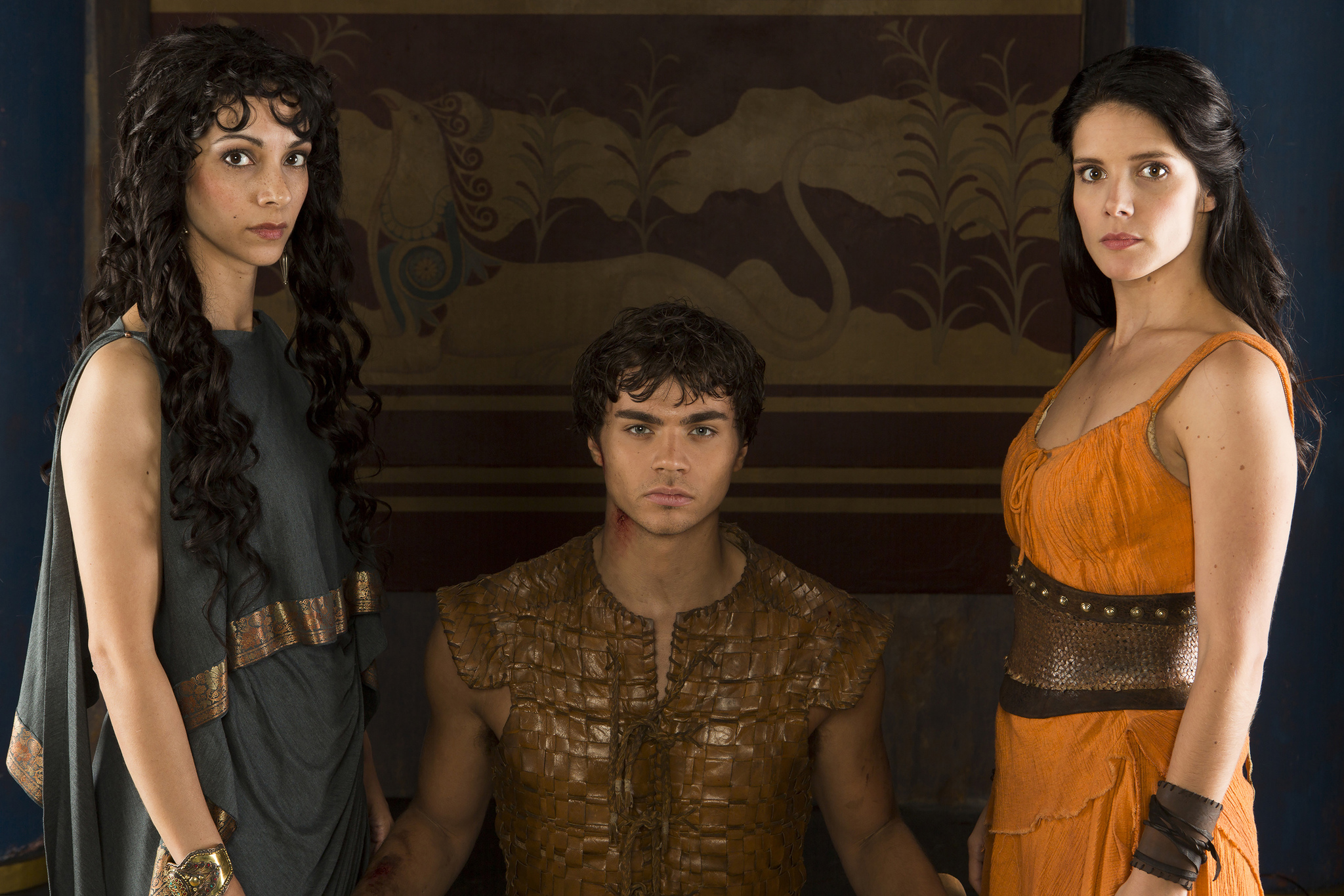 Still of Sonita Henry, Sonya Cassidy and Tom York in Olympus (2015)