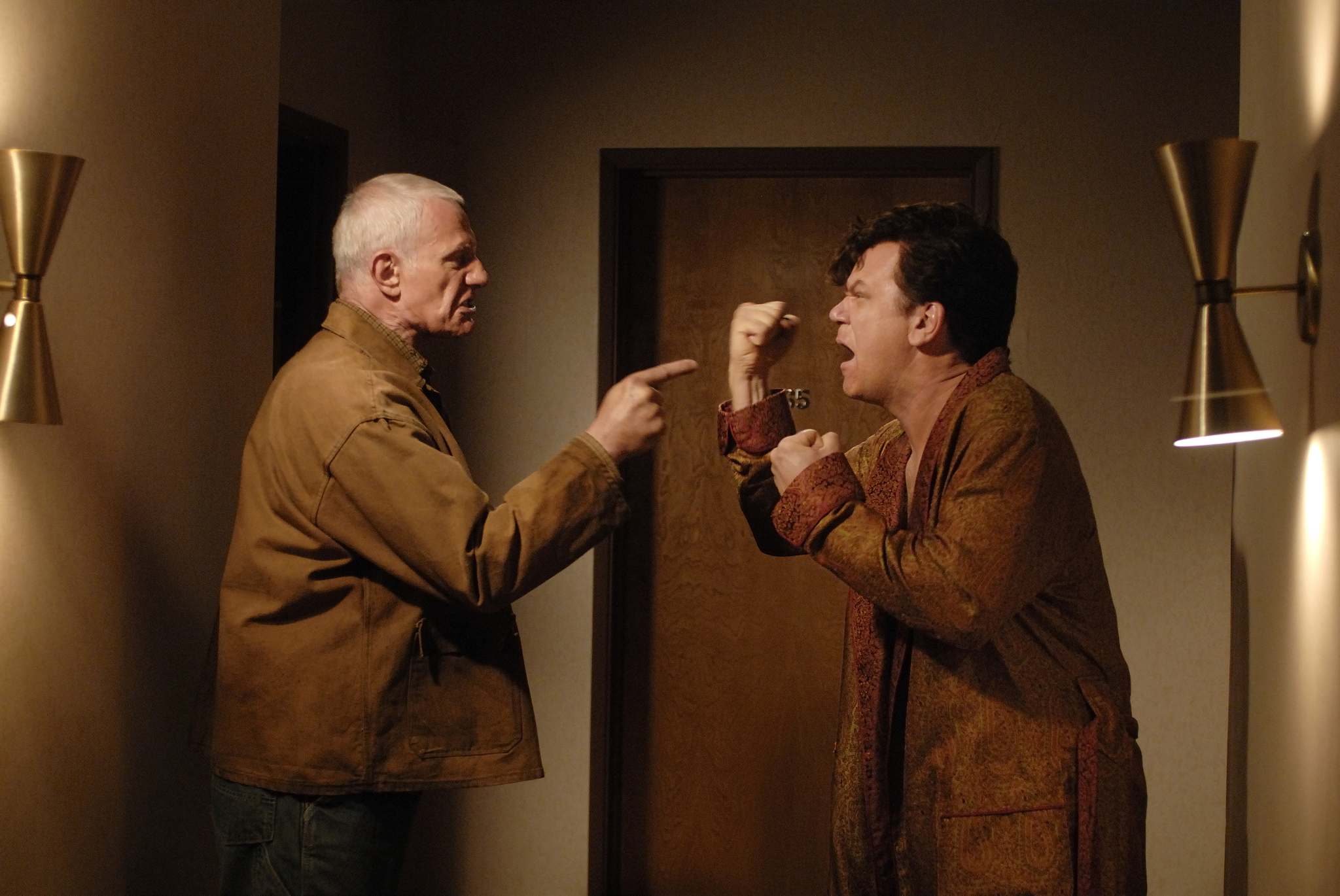 Still of John C. Reilly and Raymond J. Barry in Walk Hard: The Dewey Cox Story (2007)
