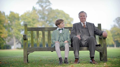 Jack Hollington and Jim Broadbent in The Go Between