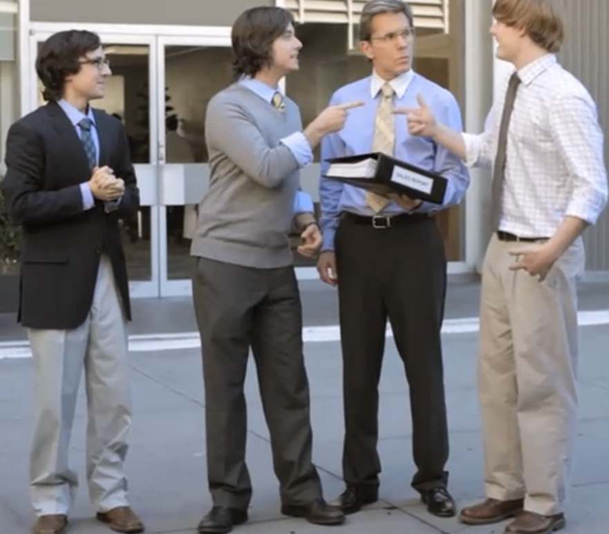 Josh Brener, Jordan Dunn, Gary Cole, and Jeff Larson