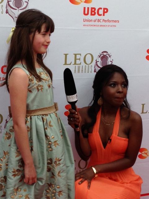Red carpet at the Leo Awards