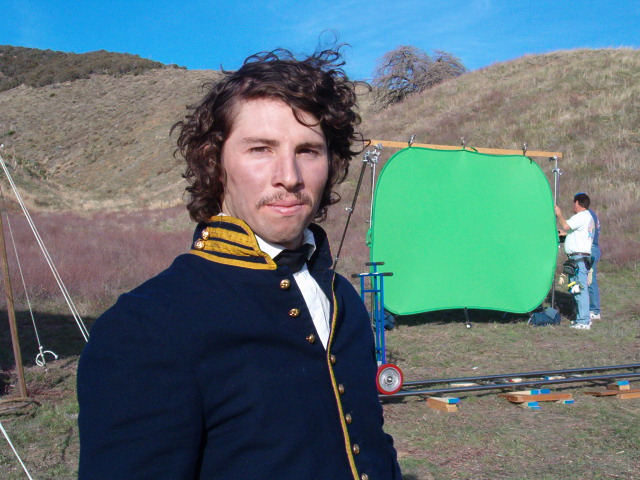 Josh Ault as Samuel Chamberlain - 'Mexican/American War' TV Movie