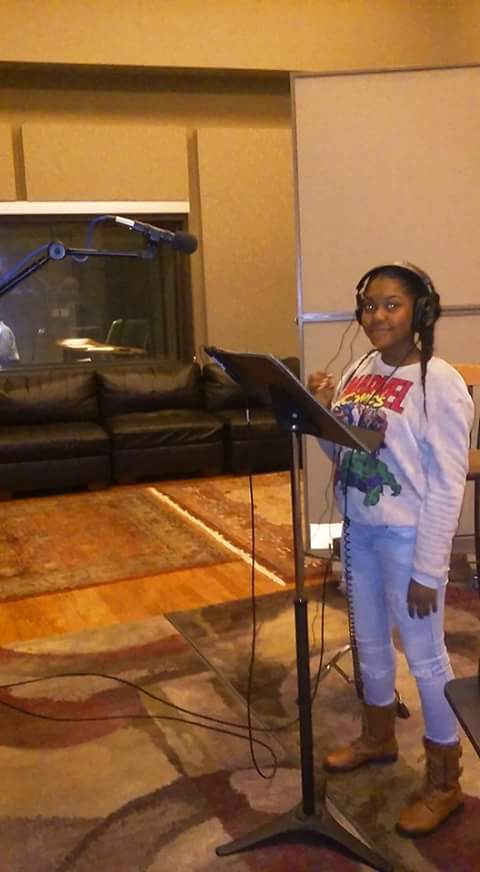 Had to report to the sound studio for ADR work for the movie Containment.
