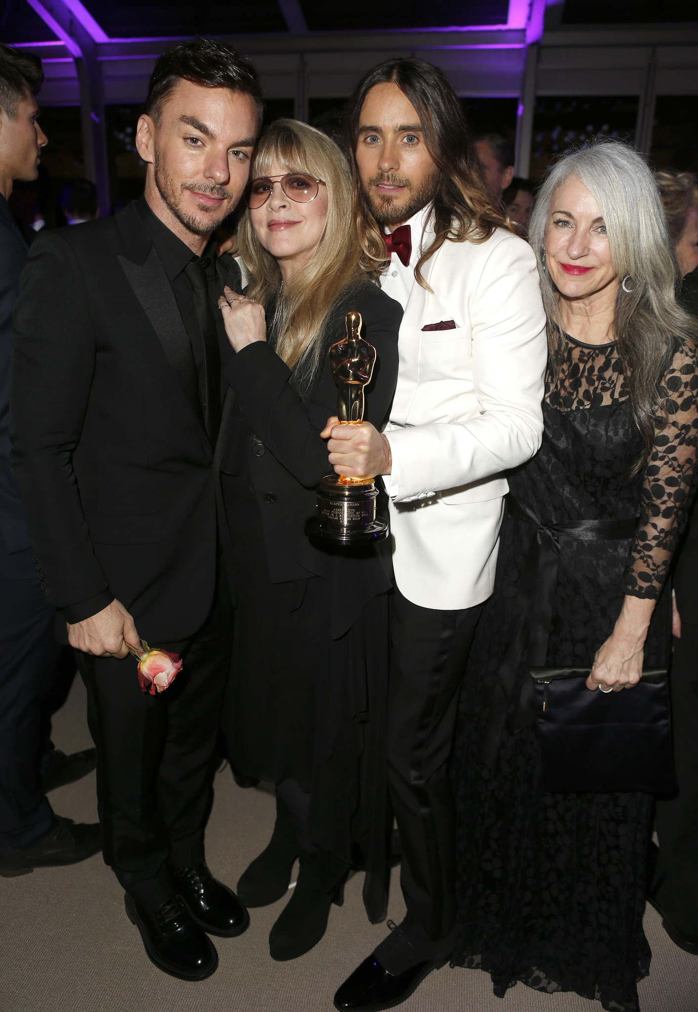 Jared Leto, Shannon Leto, Stevie Nicks and Constance Leto