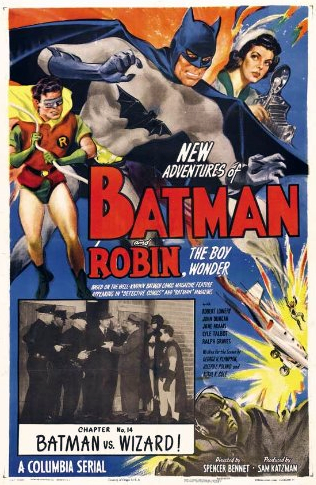 Johnny Duncan, Robert Lowery and Lyle Talbot in Batman and Robin (1949)