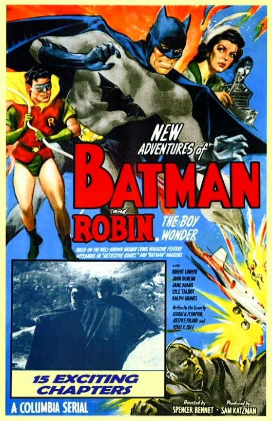 Johnny Duncan and Robert Lowery in Batman and Robin (1949)