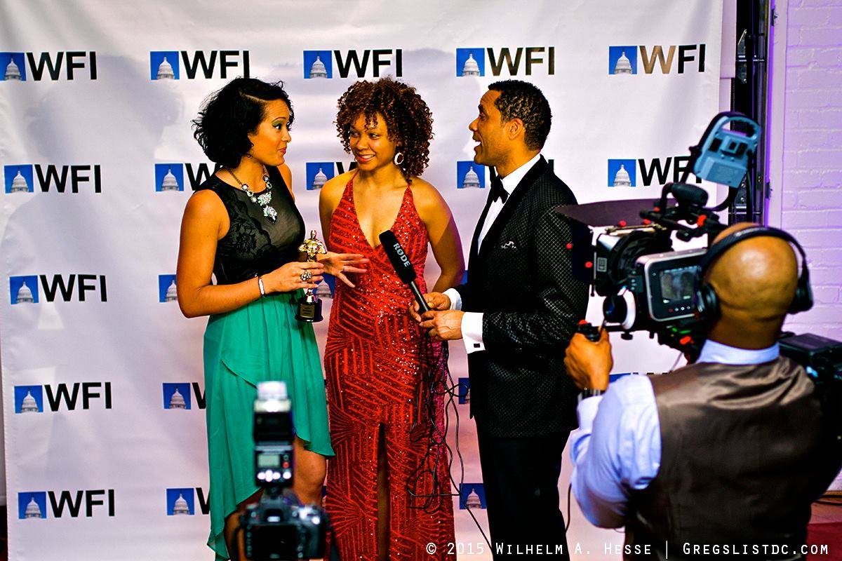 Hosting the Washington Film Institute Award Show