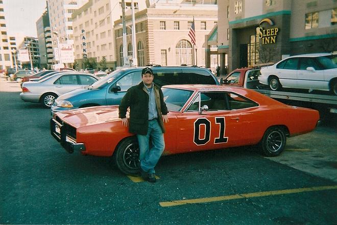 On set of Dukes of Hazzard - The Movie in New Orleans 2005