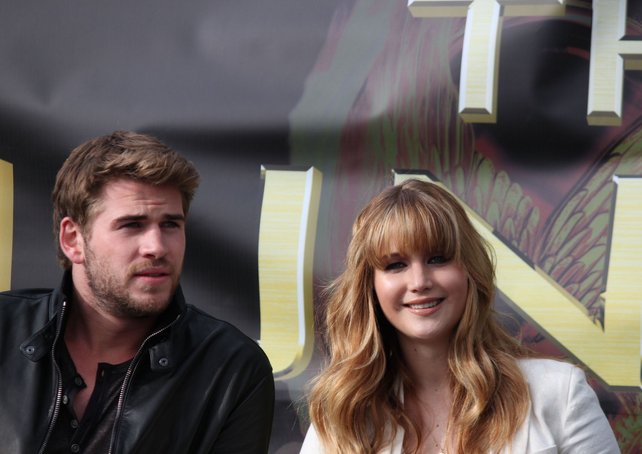 Jennifer Lawrence and Liam Hemsworth