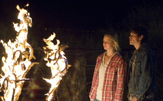 Still of JD Pardo and Jennifer Lawrence in The Burning Plain (2008)