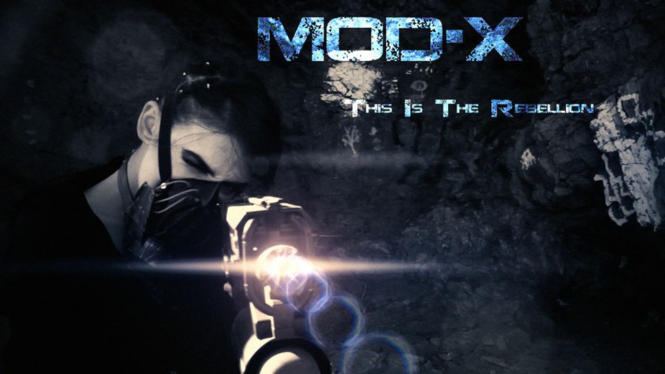 Poster for Sci-Fi thriller, Mod-X.