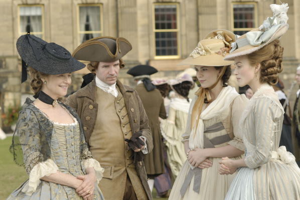 Still of Ralph Fiennes, Charlotte Rampling, Keira Knightley and Hayley Atwell in The Duchess (2008)