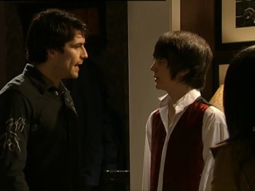 Still of Ben Thompson and Rob James-Collier in Coronation Street (1960)