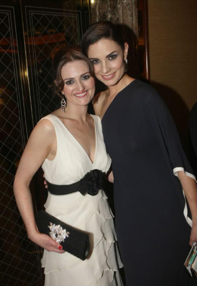 Laura Canavan Hayes and Alison Canavan at the VIP Style Awards, Dublin 2012