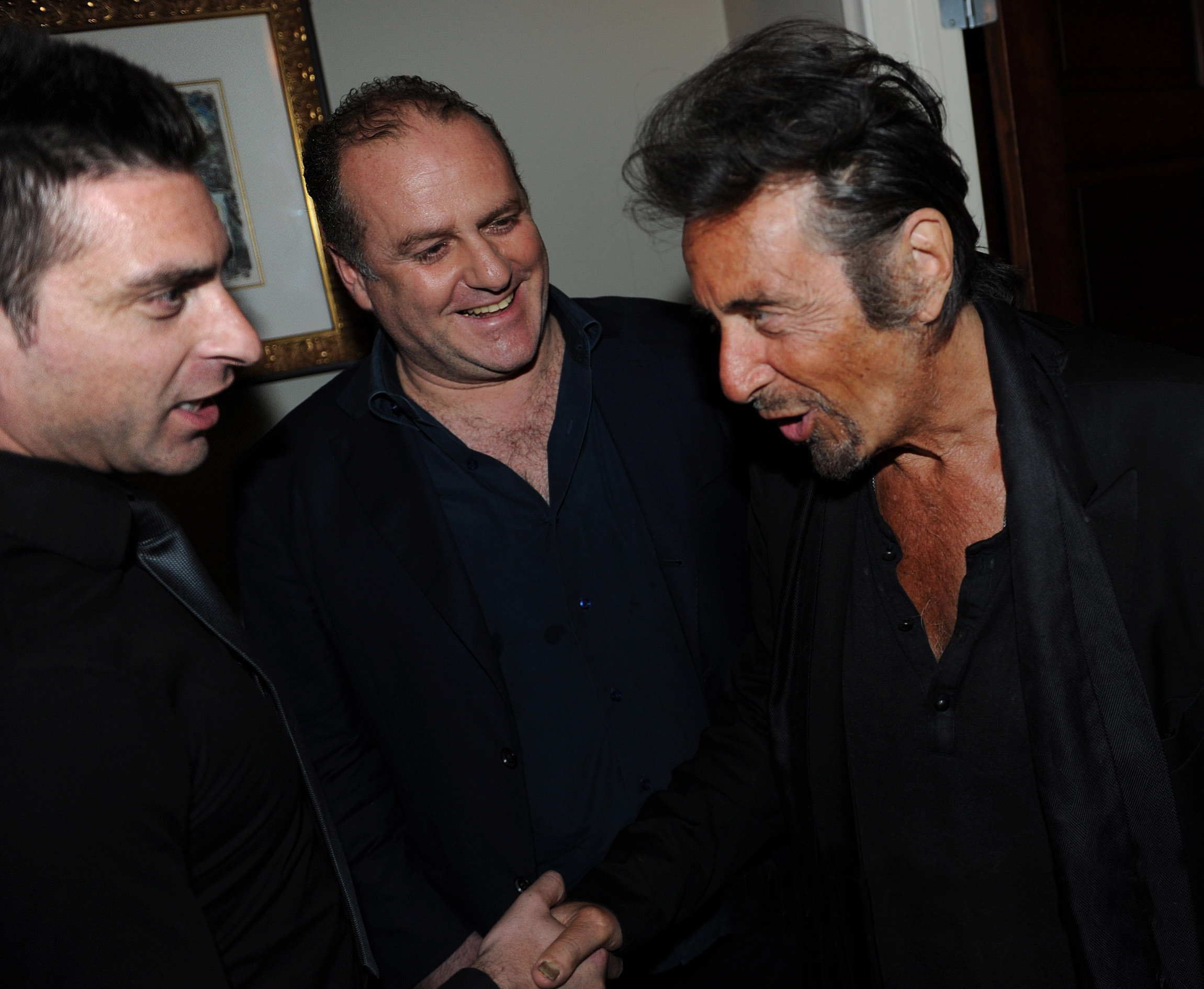 Alessandro Cuomo, Pascal Vicedomini and Alpacino at the Los Angeles-Italia Film Festival 2014