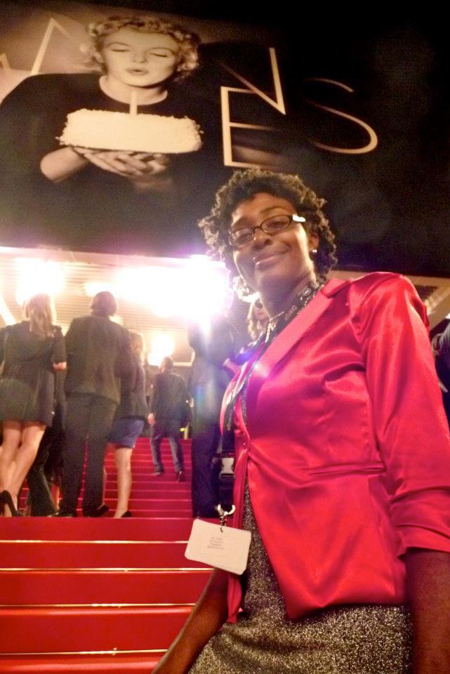 Director, Erica A. Watson at the 65th Annual Cannes Film Festival.