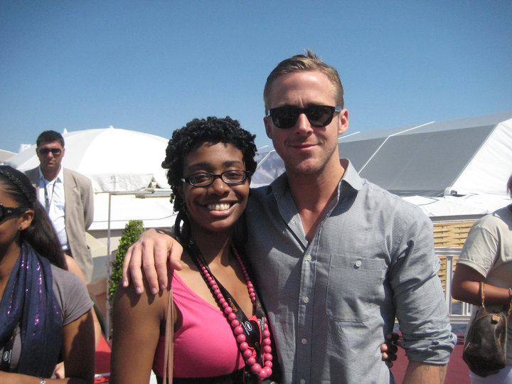 Erica Watson and Ryan Gosling at the 63rd Annual Cannes Film Festival.