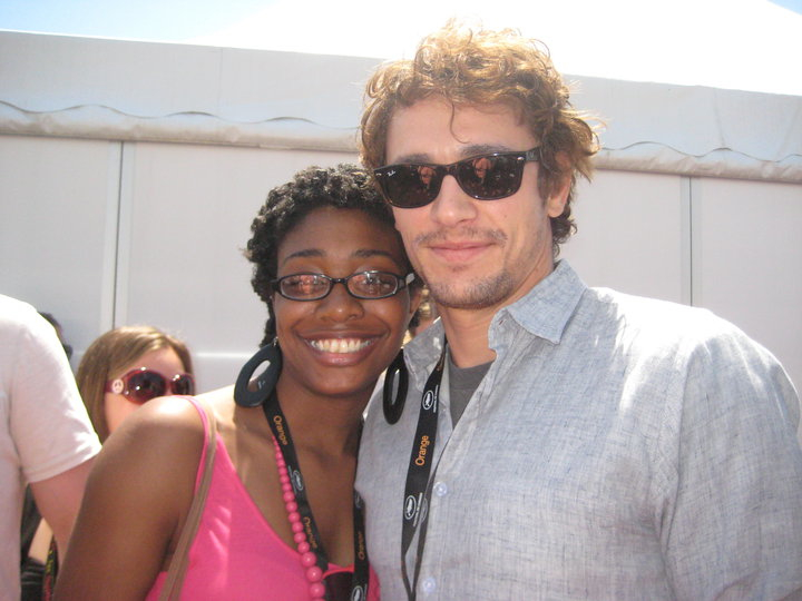 Erica Watson and James Franco at the 63rd Annual Cannes Film Festival.