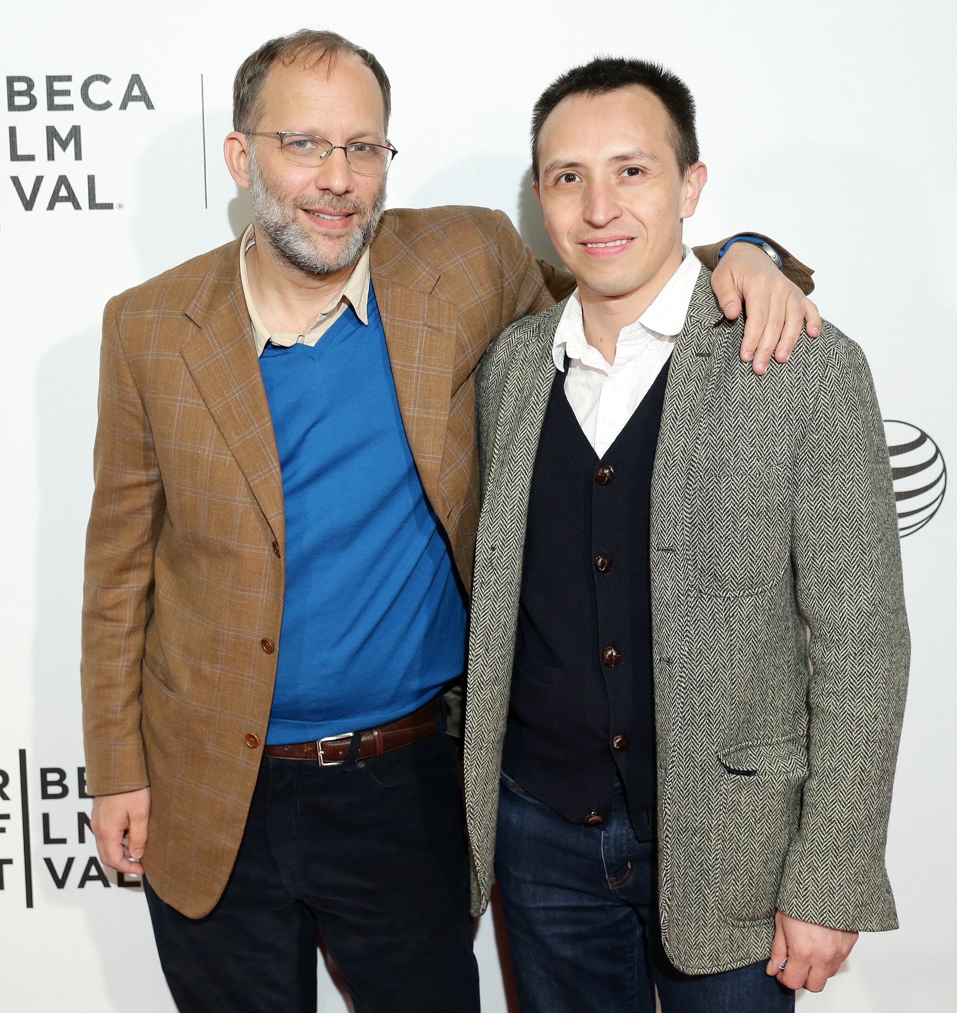 Ira Sachs and Boris Torres at event of Love Is Strange (2014)