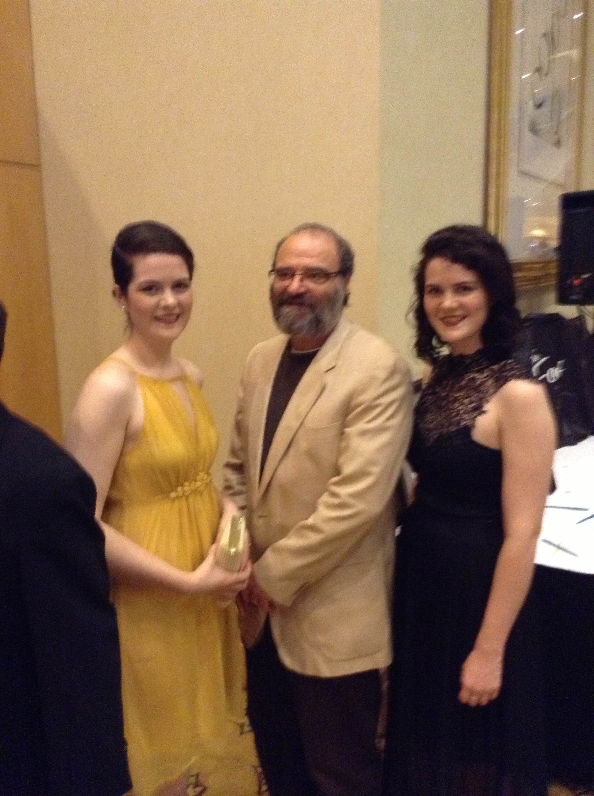 with Kailey & Samantha Spear, Leo Awards, 2013
